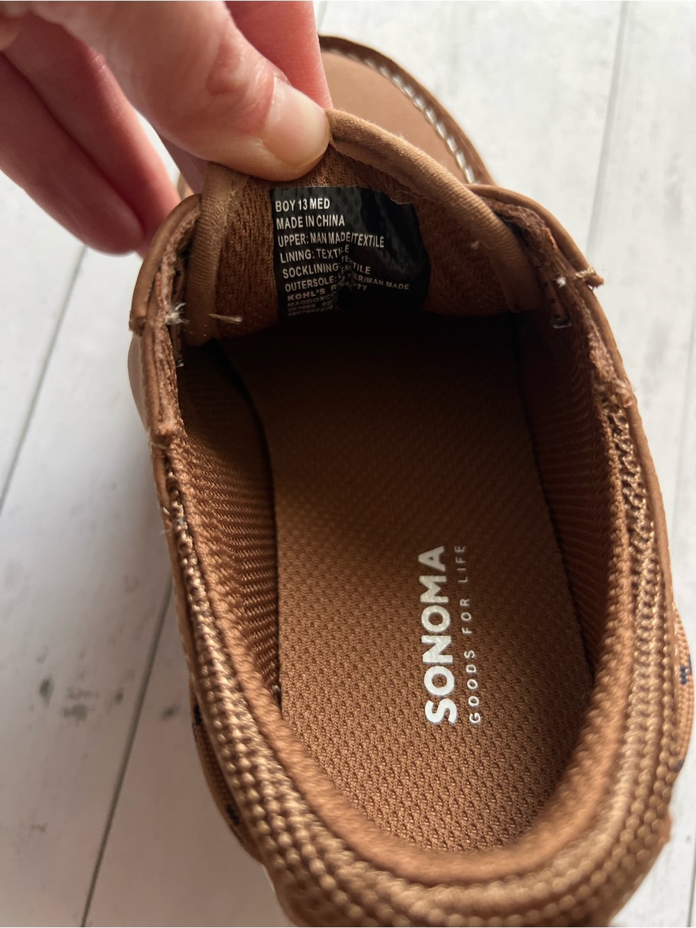 Sonoma Boys Maddox Boat Shoes - Picture 4 of 4